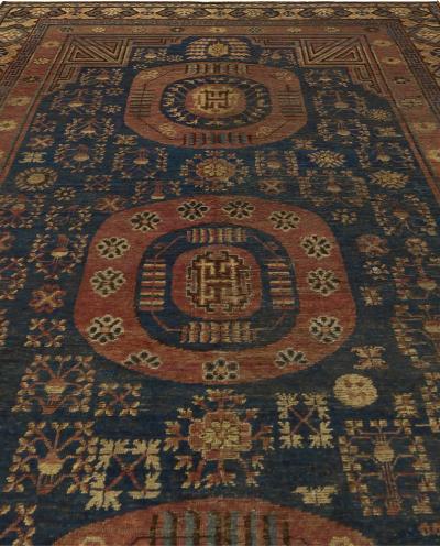 Vintage Samarkand Khotan Rug
