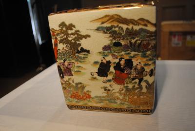 Vintage Satsuma Jardiniere
