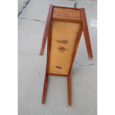 Vintage Scandinavian Planter with Pressed Copper Sides