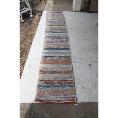 Vintage Scandinavian Rag Runner