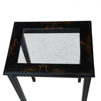 Vintage Set of 3 Japanned Nesting Tables