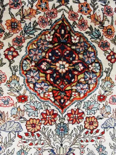 Vintage Silk Chinese Rug very fine