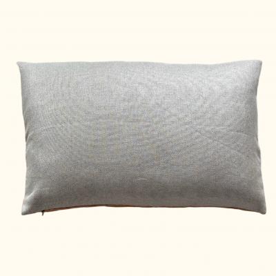 Vintage Silk Damask c 1920s Pillow 16 x 24 Europe 120a