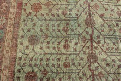 Vintage Silk Samarkand Rug