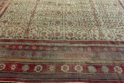 Vintage Silk Samarkand Rug