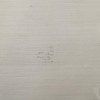 Vintage Silver Plated Serving Tray in the Georgian Style circa 1960