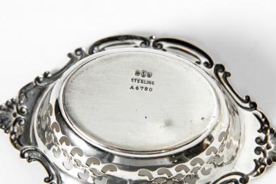 Vintage Sterling Silver Tableware Set of Ten Pieces