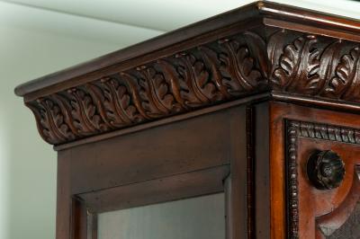 Vintage Study Room or Bookcase Vitrine Display Cabinet