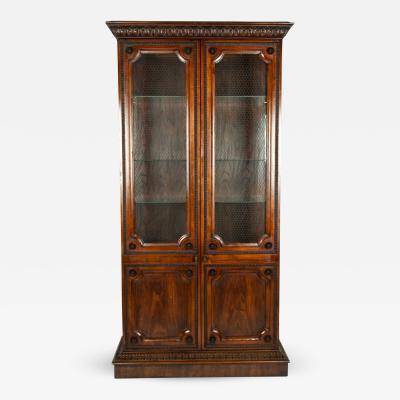 Vintage Study Room or Bookcase Vitrine Display Cabinet