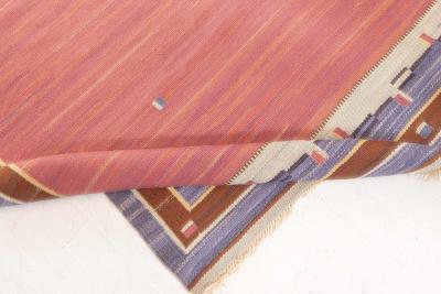 Vintage Swedish Flat Weave by Marta Gahn Designed For SH