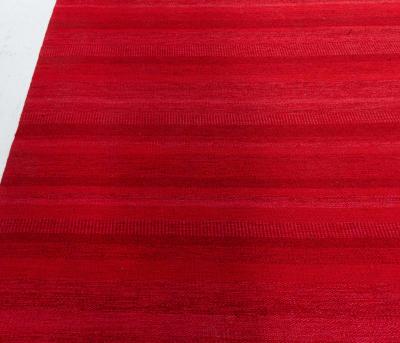 Vintage Swedish Flat Woven Rug