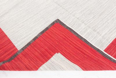 Vintage Swedish Flat Woven Rug by Ingrid Dessau