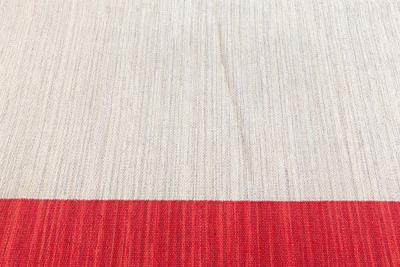 Vintage Swedish Flat Woven Rug by Ingrid Dessau