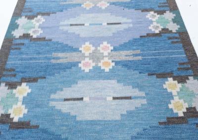 Vintage Swedish Flat Woven by Ingegerd Silow