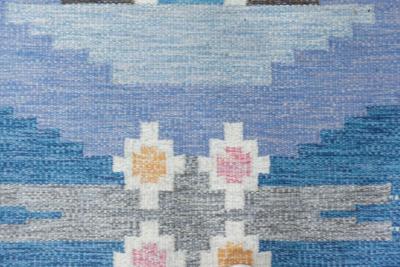 Vintage Swedish Flat Woven by Ingegerd Silow