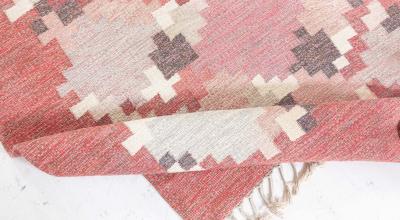 Vintage Swedish Flat Woven by Ingegerd Silow
