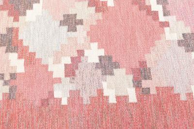 Vintage Swedish Flat Woven by Ingegerd Silow