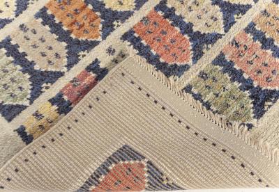 Vintage Swedish Pile Rug