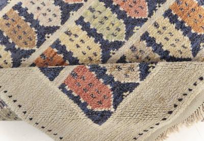 Vintage Swedish Pile Rug