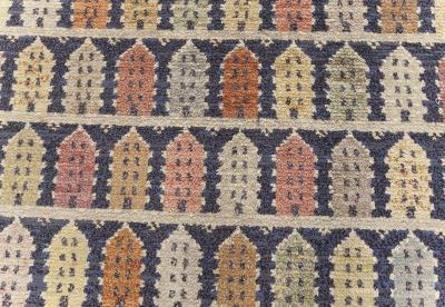Vintage Swedish Pile Rug