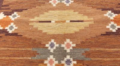 Vintage Swedish Rug By Ingegerd Silow