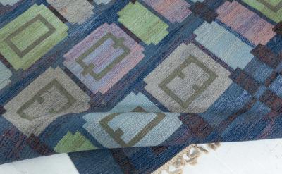 Vintage Swedish Rug by Judith Johansson Spise Hall 