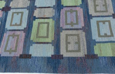 Vintage Swedish Rug by Judith Johansson Spise Hall 