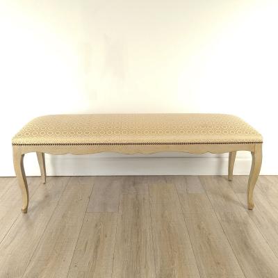 Vintage Swedish Style Painted Bench