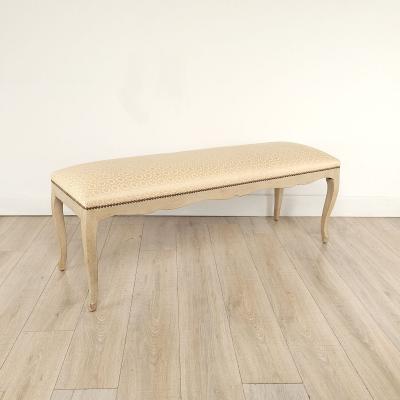 Vintage Swedish Style Painted Bench