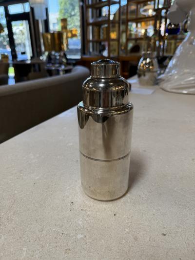 Vintage T F Chrome Cocktail Shaker Italian Barware
