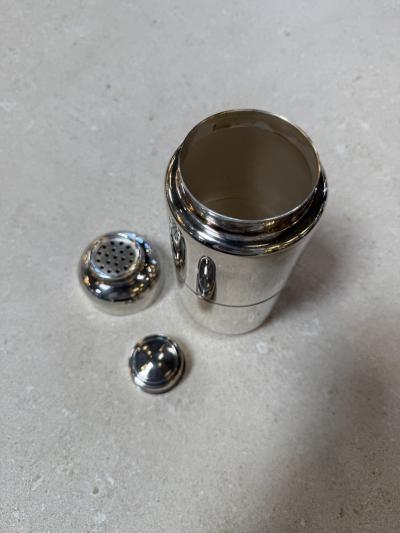 Vintage T F Chrome Cocktail Shaker Italian Barware