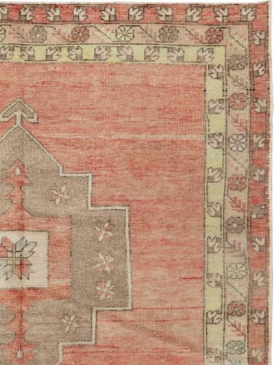 Vintage Turkish Anatolian Gallery Carpet