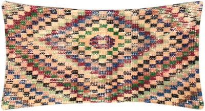 Vintage Turkish Mid Century Modern Pillow 14 x 23 