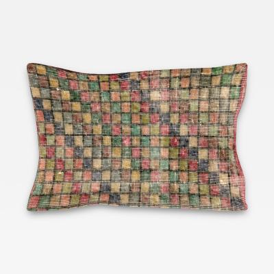 Vintage Turkish Mid Century Modern Pillow 16 x 23 