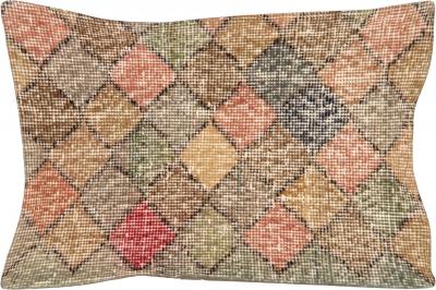 Vintage Turkish Mid Century Modern Pillow 16 x 23 