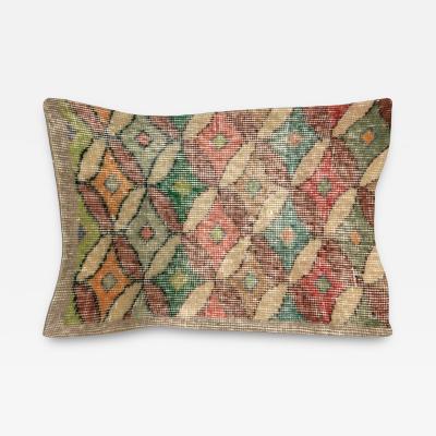 Vintage Turkish Mid Century Modern Pillow 16 x 23 