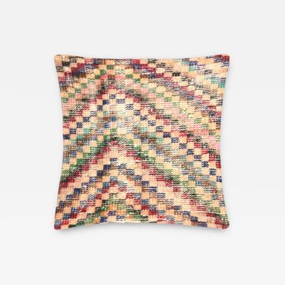 Vintage Turkish Mid Century Modern Pillow 17 x 17 