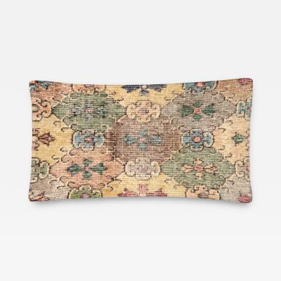 Vintage Turkish Mid Century Modern Pillow 17 x 23 