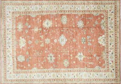 Vintage Turkish Oushak Rug 1011 x 159 