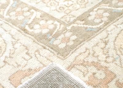 Vintage Turkish Oushak Rug 102 x 15