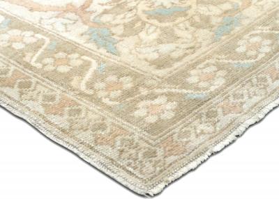 Vintage Turkish Oushak Rug 102 x 15