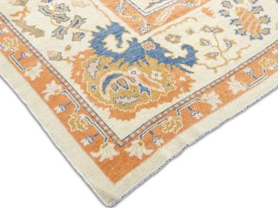 Vintage Turkish Oushak Rug 108 x 1310 