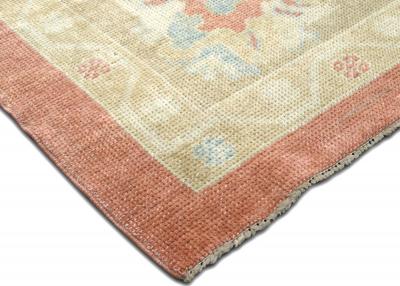 Vintage Turkish Oushak Rug 11 x 1411 