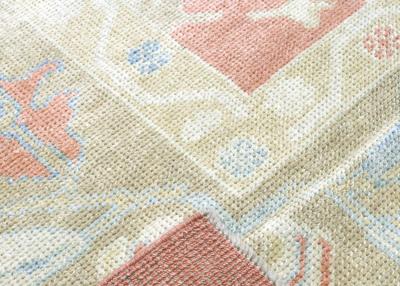 Vintage Turkish Oushak Rug 11 x 1411 