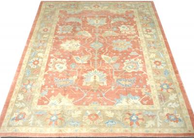 Vintage Turkish Oushak Rug 11 x 1411 