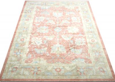 Vintage Turkish Oushak Rug 11 x 1411 