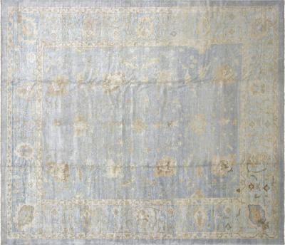 Vintage Turkish Oushak Rug 1111 x 137 