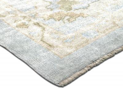 Vintage Turkish Oushak Rug 1111 x 137 