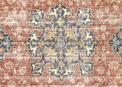 Vintage Turkish Oushak Rug 116 x 255 