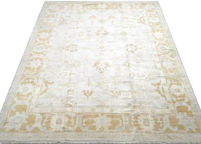 Vintage Turkish Oushak Rug 117 x 159 